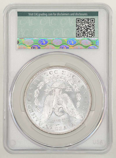 CAC Grading Coin Reverse