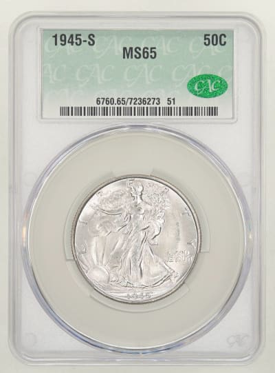 CAC Grading Coin Obverse
