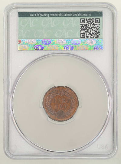 CAC Grading Coin Reverse