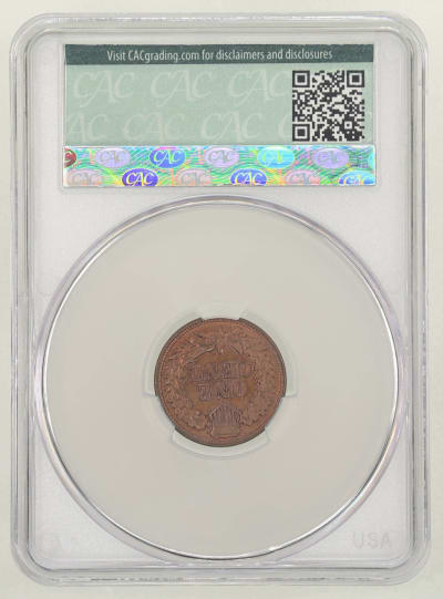 CAC Grading Coin Reverse