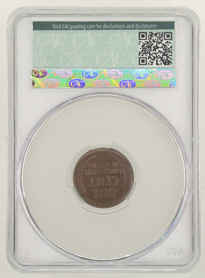 CAC Grading Coin Reverse