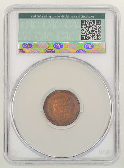 CAC Grading Coin Reverse