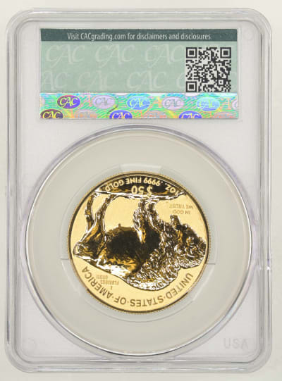 CAC Grading Coin Reverse