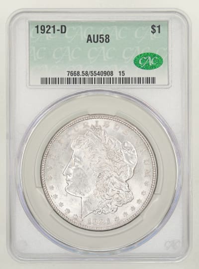 CAC Grading Coin Obverse