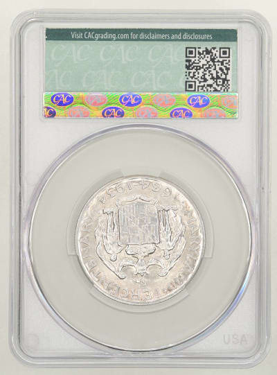 CAC Grading Coin Reverse