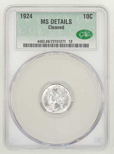 CAC Grading Coin Obverse
