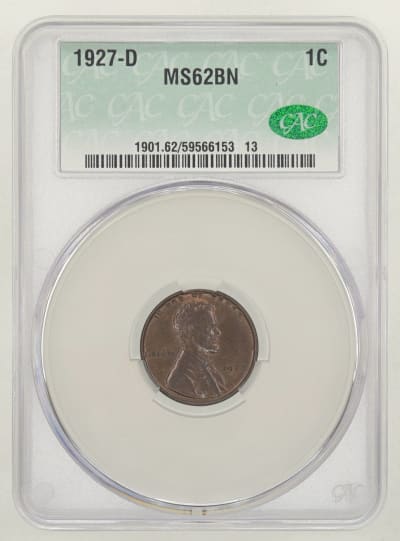 CAC Grading Coin Obverse