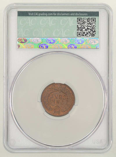 CAC Grading Coin Reverse