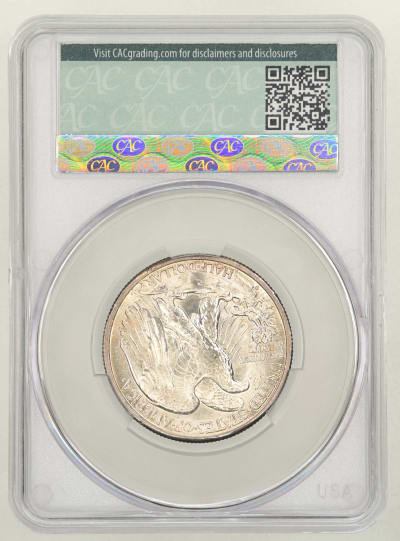 CAC Grading Coin Reverse