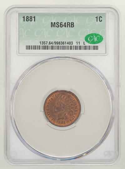 CAC Grading Coin Obverse