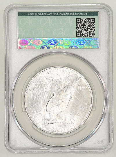 CAC Grading Coin Reverse