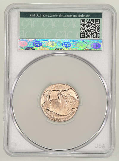 CAC Grading Coin Reverse