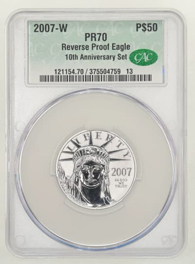 CAC Grading Coin Obverse