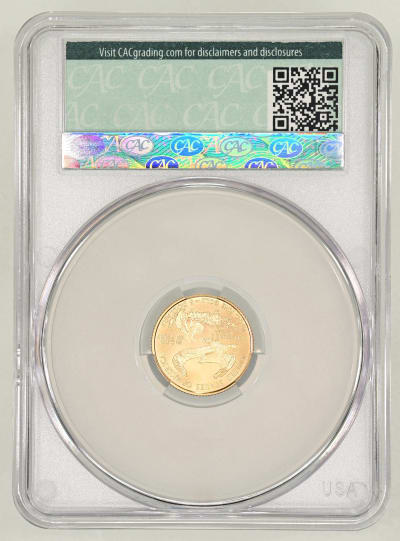 CAC Grading Coin Reverse