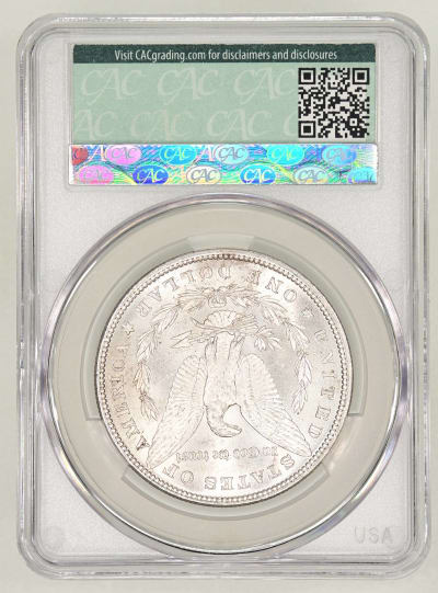 CAC Grading Coin Reverse