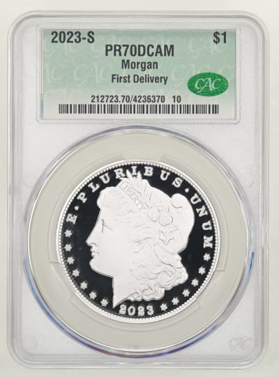 CAC Grading Coin Obverse