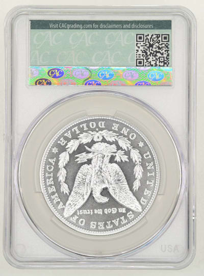 CAC Grading Coin Reverse