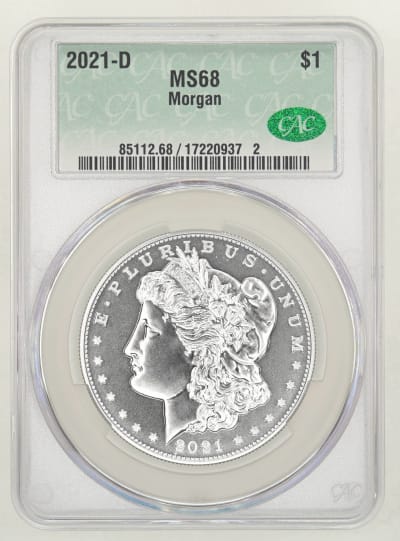 CAC Grading Coin Obverse