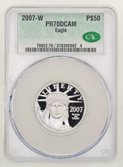 CAC Grading Coin Obverse
