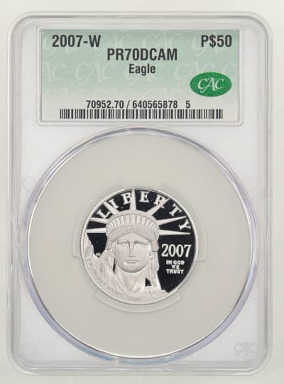 CAC Grading Coin Obverse