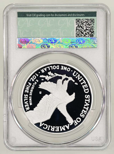 CAC Grading Coin Reverse