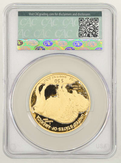 CAC Grading Coin Reverse