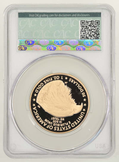 CAC Grading Coin Reverse