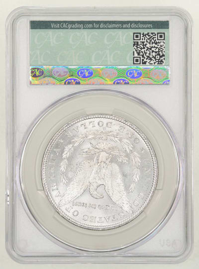 CAC Grading Coin Reverse