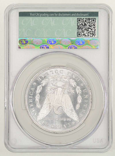 CAC Grading Coin Reverse