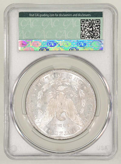 CAC Grading Coin Reverse