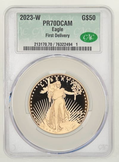 CAC Grading Coin Obverse