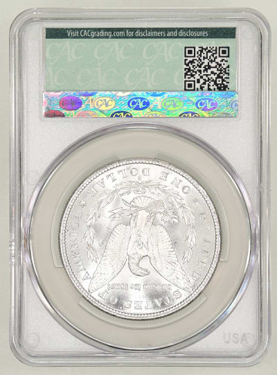 CAC Grading Coin Reverse