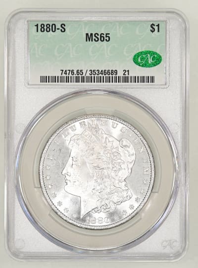 CAC Grading Coin Obverse