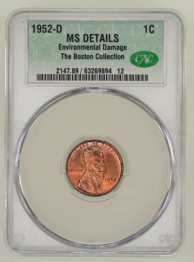 CAC Grading Coin Obverse