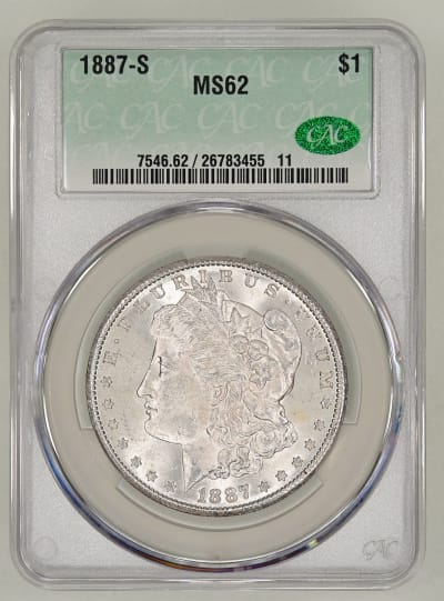 CAC Grading Coin Obverse