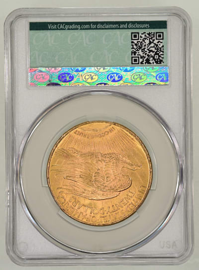 CAC Grading Coin Reverse