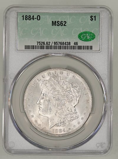 CAC Grading Coin Obverse