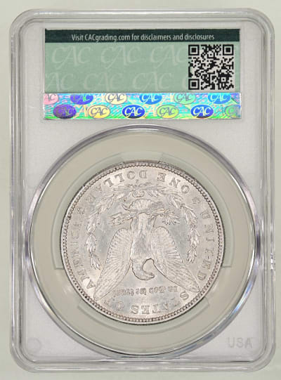 CAC Grading Coin Reverse