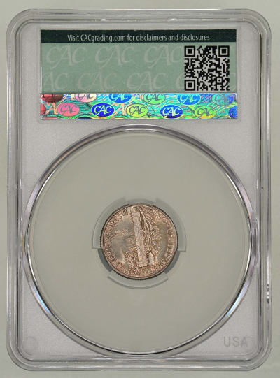 CAC Grading Coin Reverse