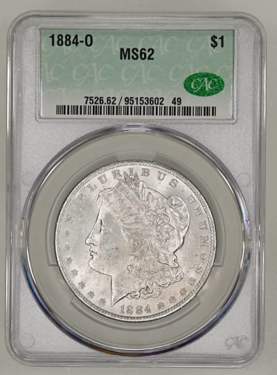 CAC Grading Coin Obverse