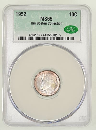 CAC Grading Coin Obverse