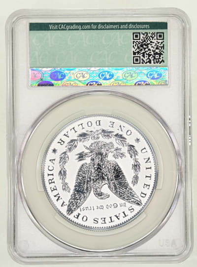 CAC Grading Coin Reverse