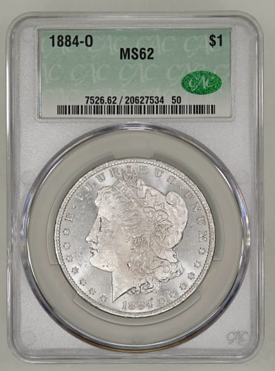 CAC Grading Coin Obverse