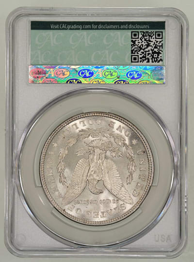 CAC Grading Coin Reverse