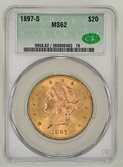 CAC Grading Coin Obverse
