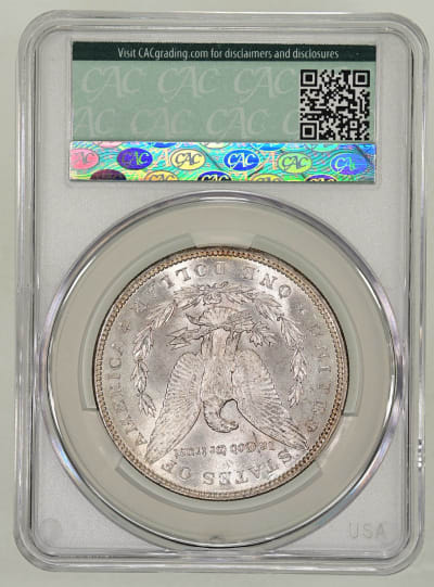 CAC Grading Coin Reverse