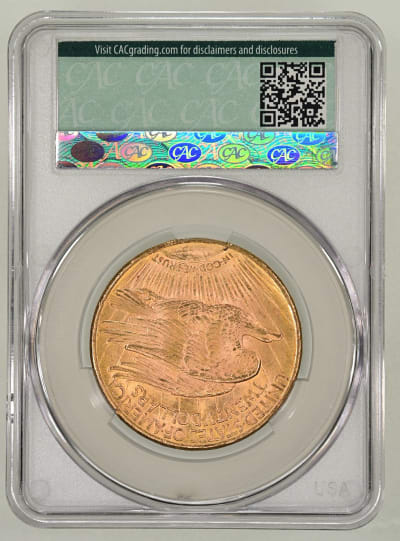 CAC Grading Coin Reverse