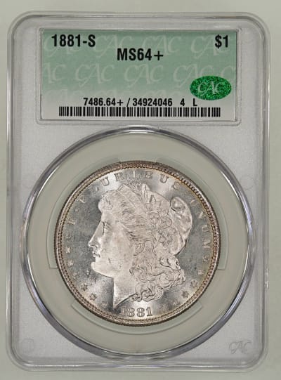CAC Grading Coin Obverse