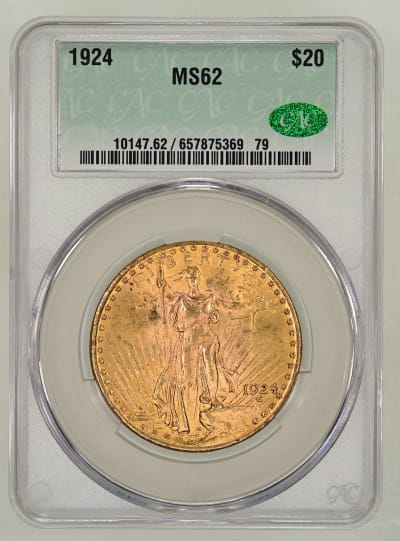CAC Grading Coin Obverse