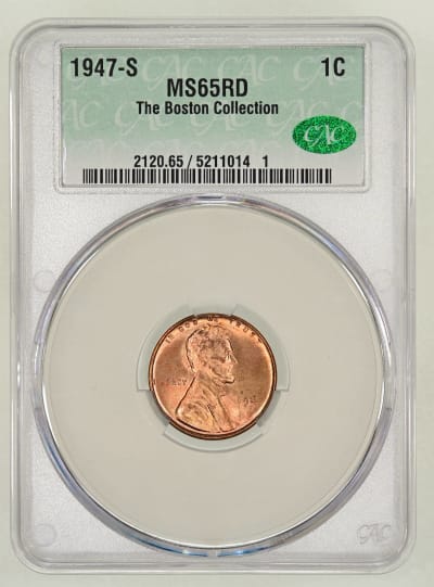 CAC Grading Coin Obverse